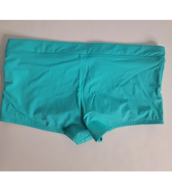NEW Title nine XL Swim Boyshorts Bikini Beach Wear Bottom  Turquoise NWT - Picture 3 of 7